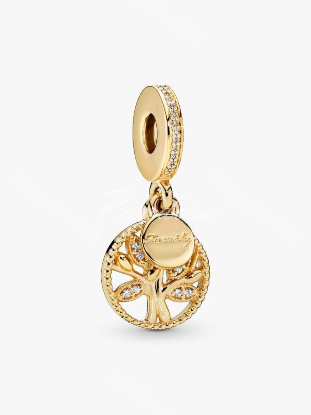 Pandora Sparkling Family Tree Dangle Charm
